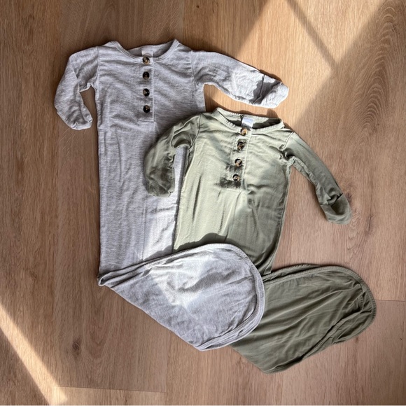 Lou Lou & Company Other - Lou Lou & Company Knotted Sleep Gowns (2-Pack)